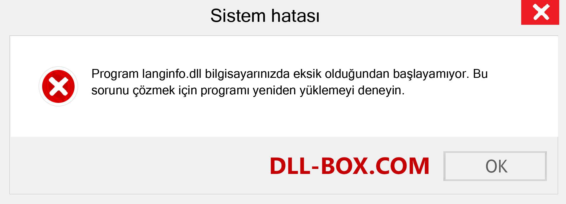 langinfo.dll dosyası eksik mi? Windows 7, 8, 10 için İndirin - Windows'ta langinfo dll Eksik Hatasını Düzeltin, fotoğraflar, resimler